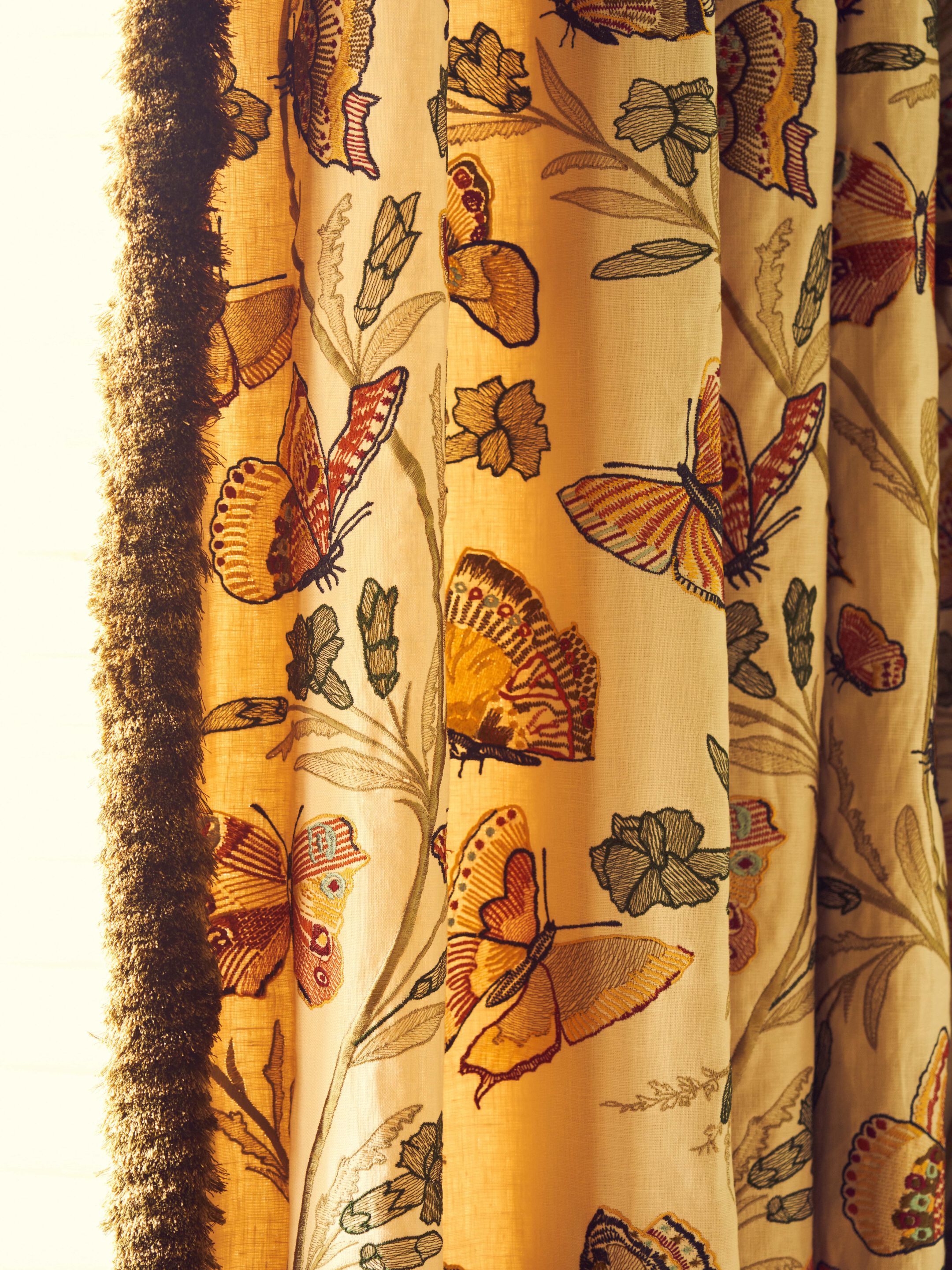 Льняная ткань для штор LELIEVRE Quenin-Belle Époque ARCH-00027639 - Вид №15