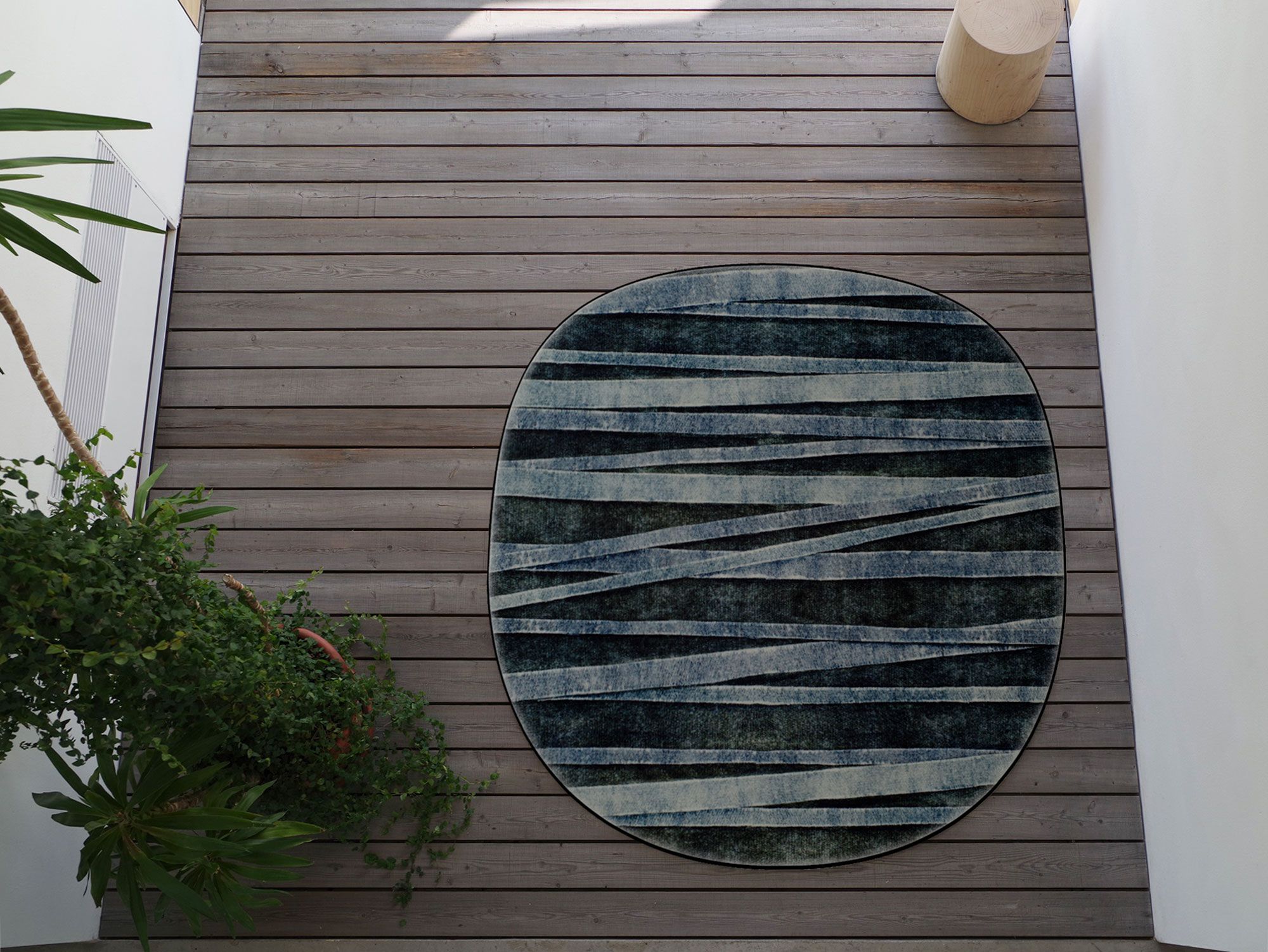 Супермягкий современный ковер G.T.DESIGN Moving Forest ARCH-00072189 - Вид №2