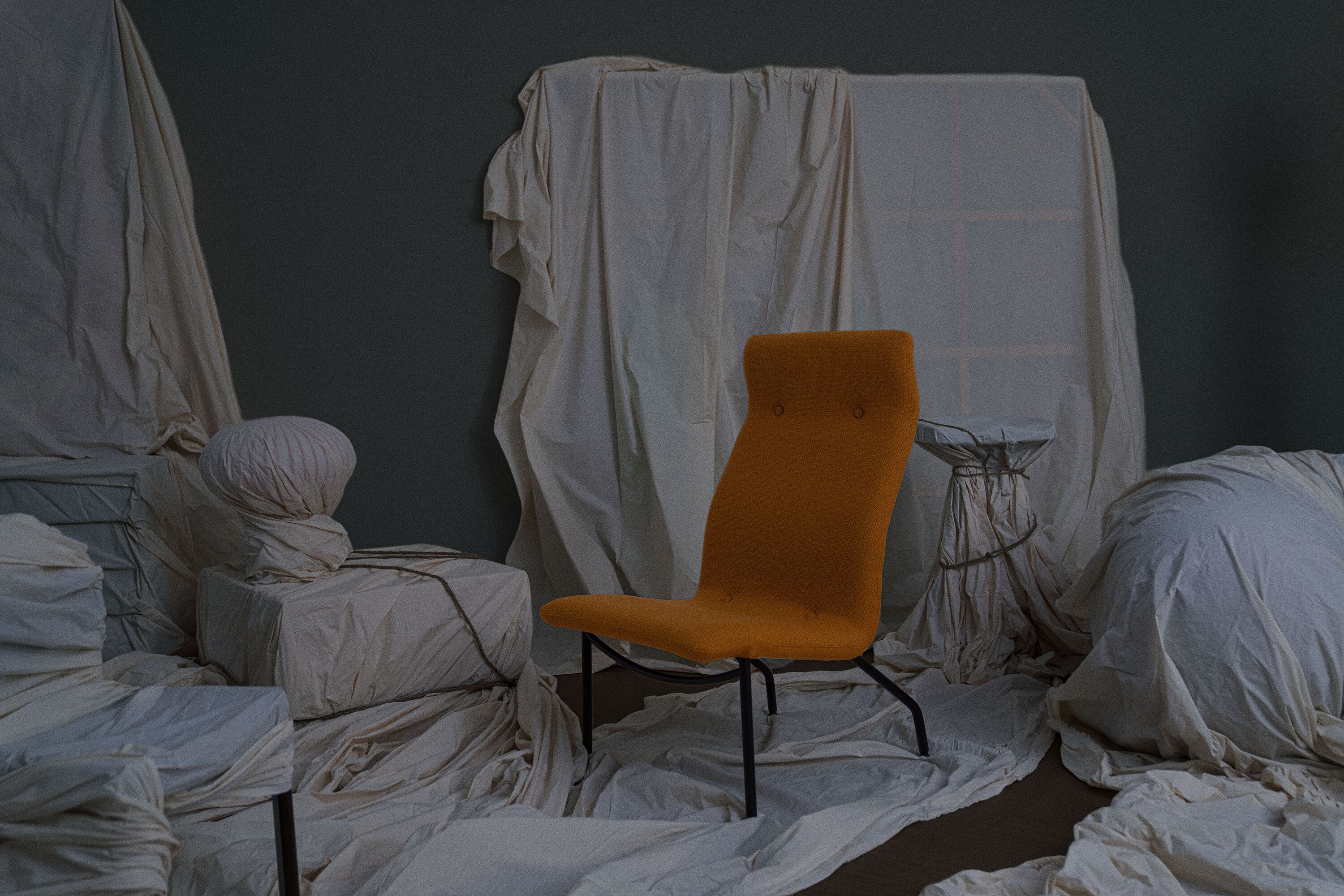 Тканевое кресло с подголовником Established&Sons Lucio ARCH-00030130 - Вид №5