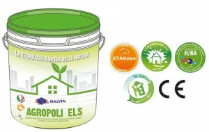 malvin Эластомерная краска на минеральной воде с силоксанами против водорослей