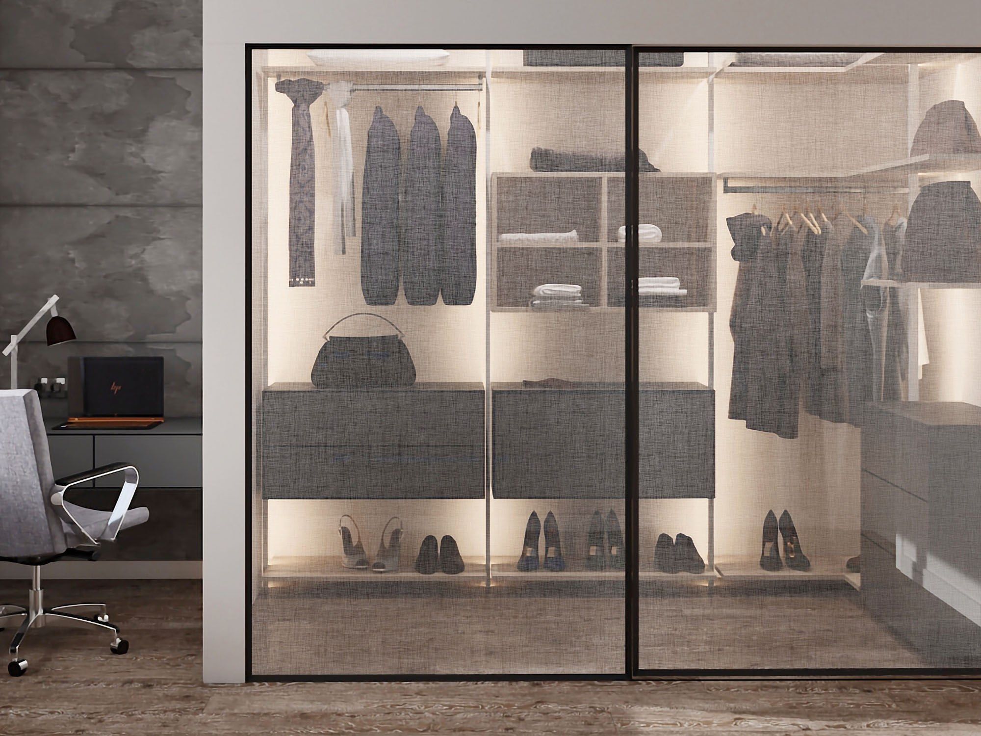 Текстурированное стекло Madras® MADRAS® LINO MATÉ ARCH-00116352