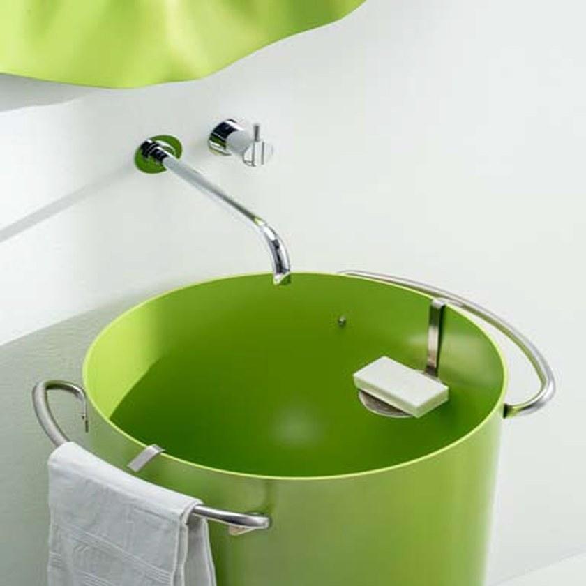 Подвесная раковина настенная овальная Rapsel Chef белая sun-id-1417024 - Вид №2