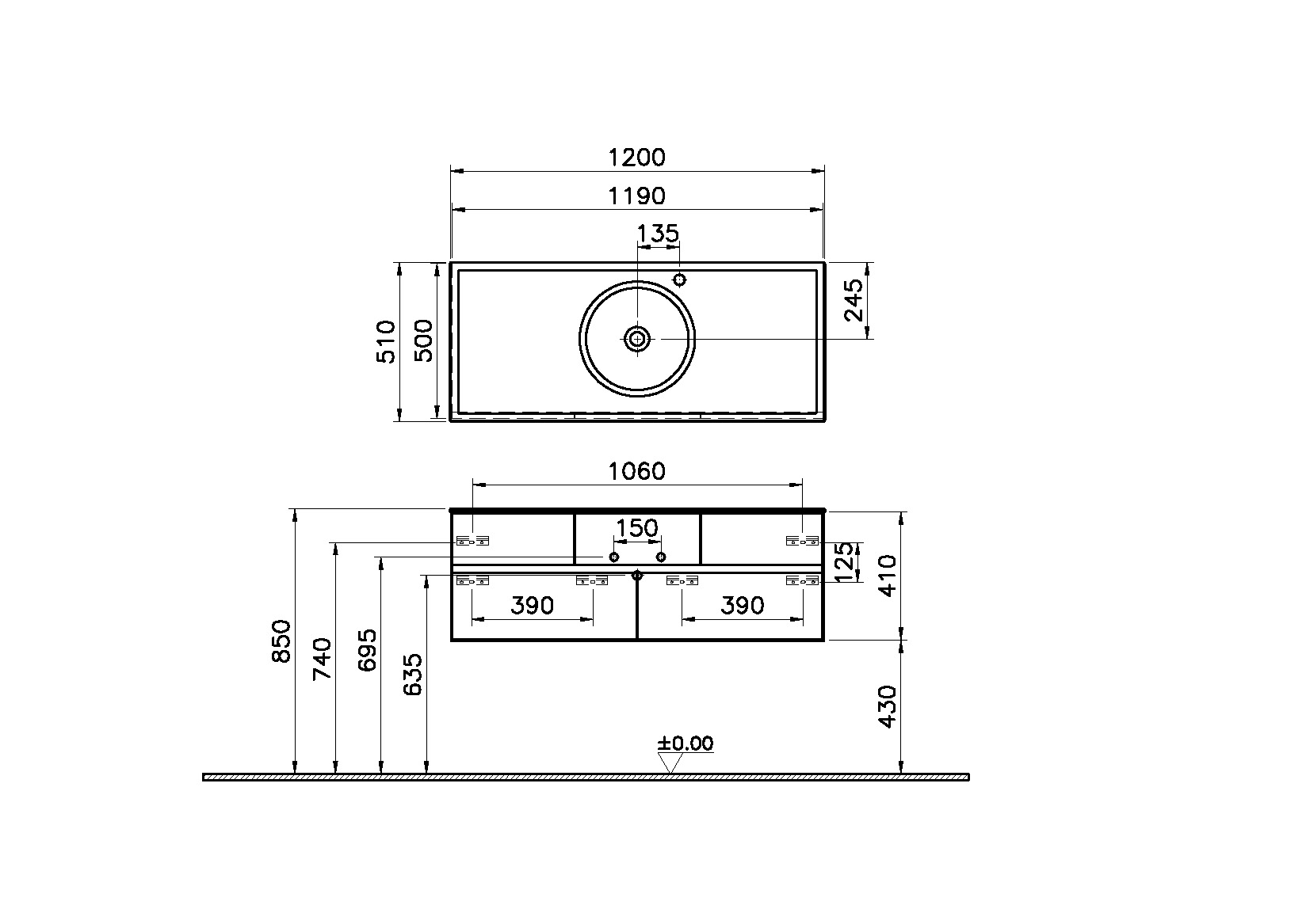 58357 Раковина Vitraglobal Memoria  - Вид №1