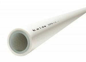 Труба полипропиленовая KALDE D 63х10,5 PN 25 армированная алюминием белая
