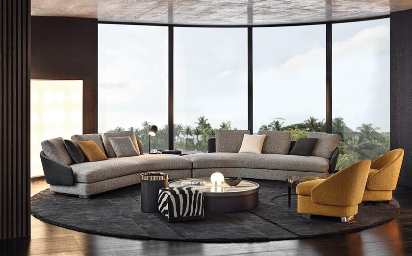 Minotti Модульный диван Lawson sun-id-1443558 - Вид №4