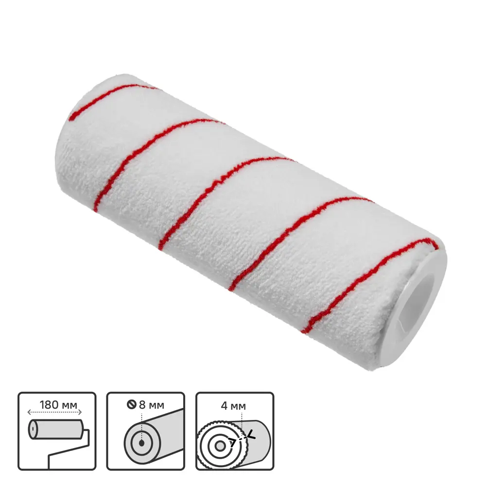 Валик Dexter для лакирования поверхностей 180 мм 82800657 STLM-0036118