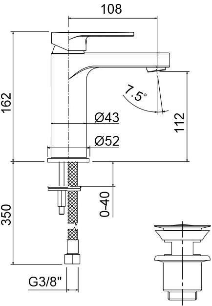 Jacuzzi ALBA 0LB00088JA01 - Вид №2