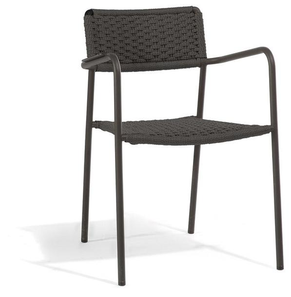 MANUTTI Штабелируемый садовый стул с подлокотниками Echo sun-id-1510300 - Вид №1