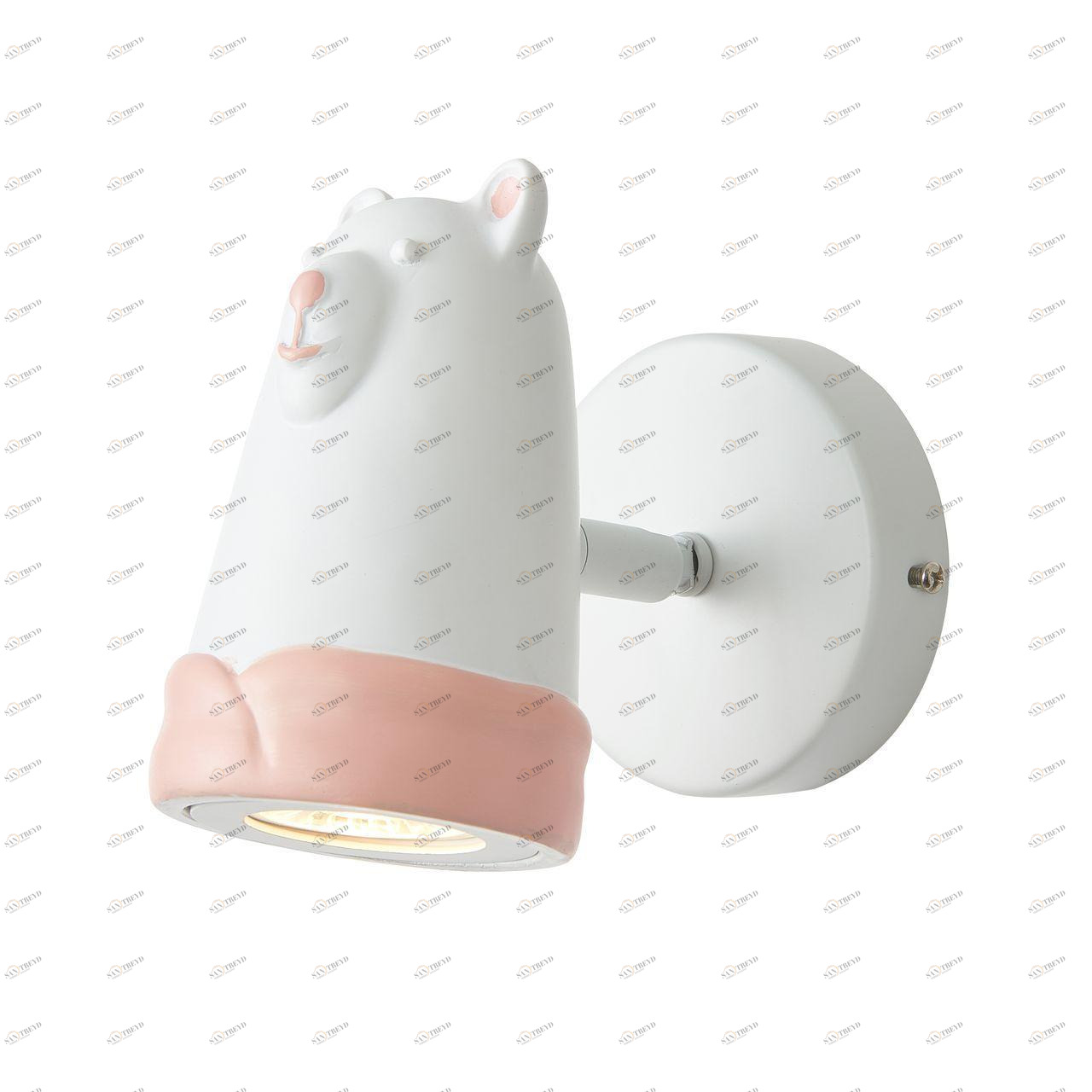 Спот детский Taddy Bears "Мишка" розовый FAVOURITE TADDY BEARS 326570 Белый;розовый 