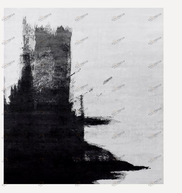 AB Copenhagen Design Шерстяной ковер ручной работы на заказ La bocca sun-id-1352772