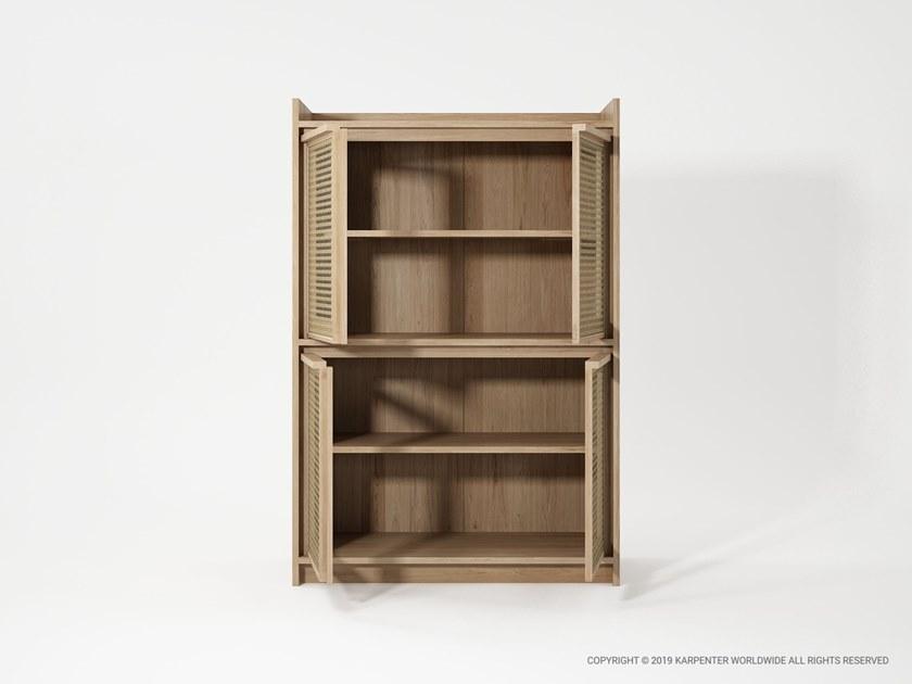 KARPENTER Комод из массива дерева и ротанга Roots sun-id-1422030 - Вид №4