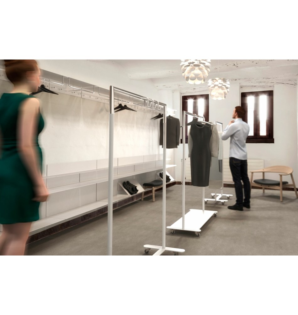 FROST Нижняя пластина 6005-1 » белая Алюминий Белый U6005-1-W  - Вид №5