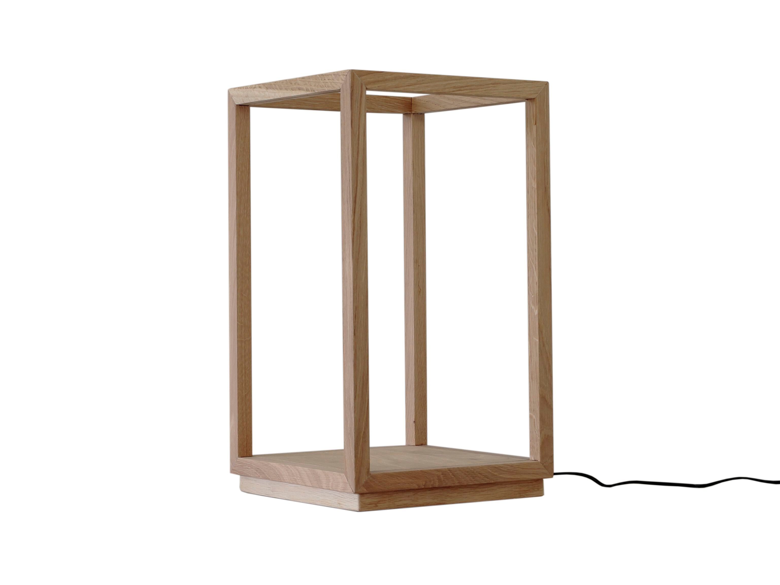 Напольная лампа из дуба Deodara Световой короб ARCH-00102430