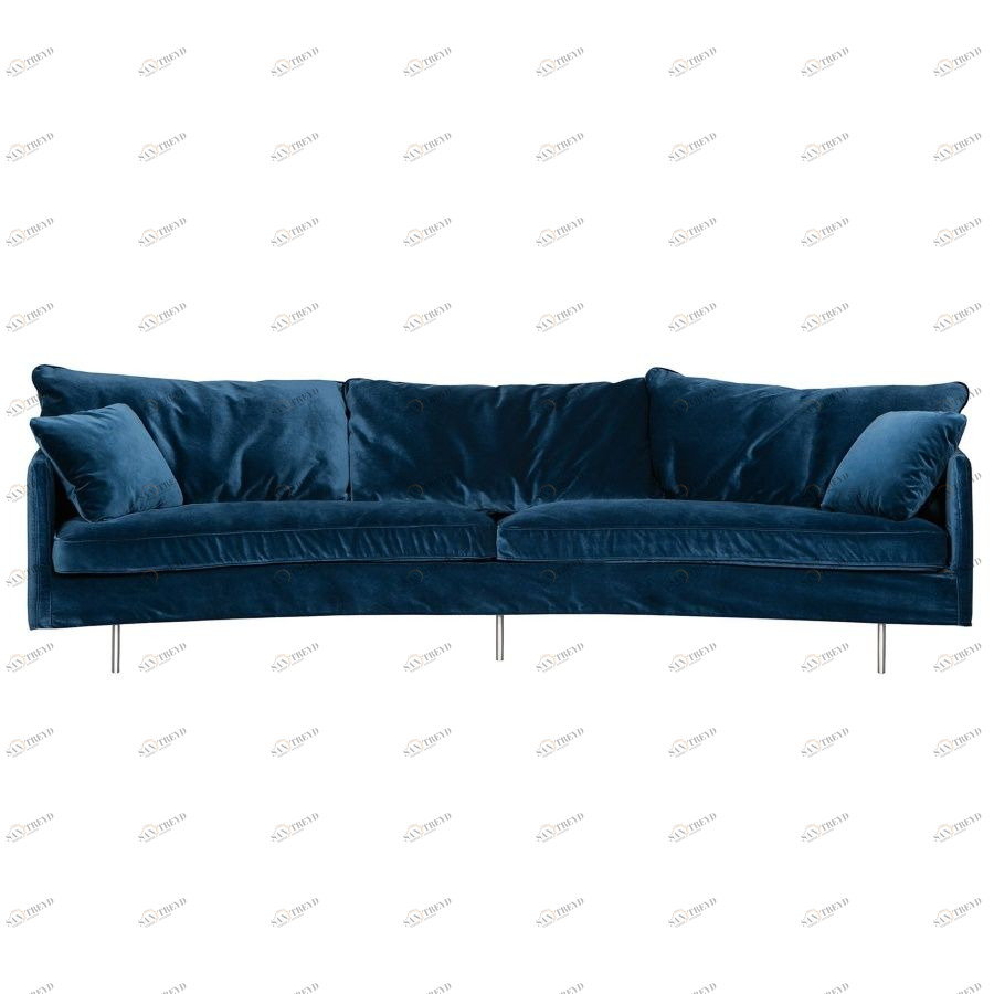 Диван Julia, четрехместный, темно-синий Sits S1272