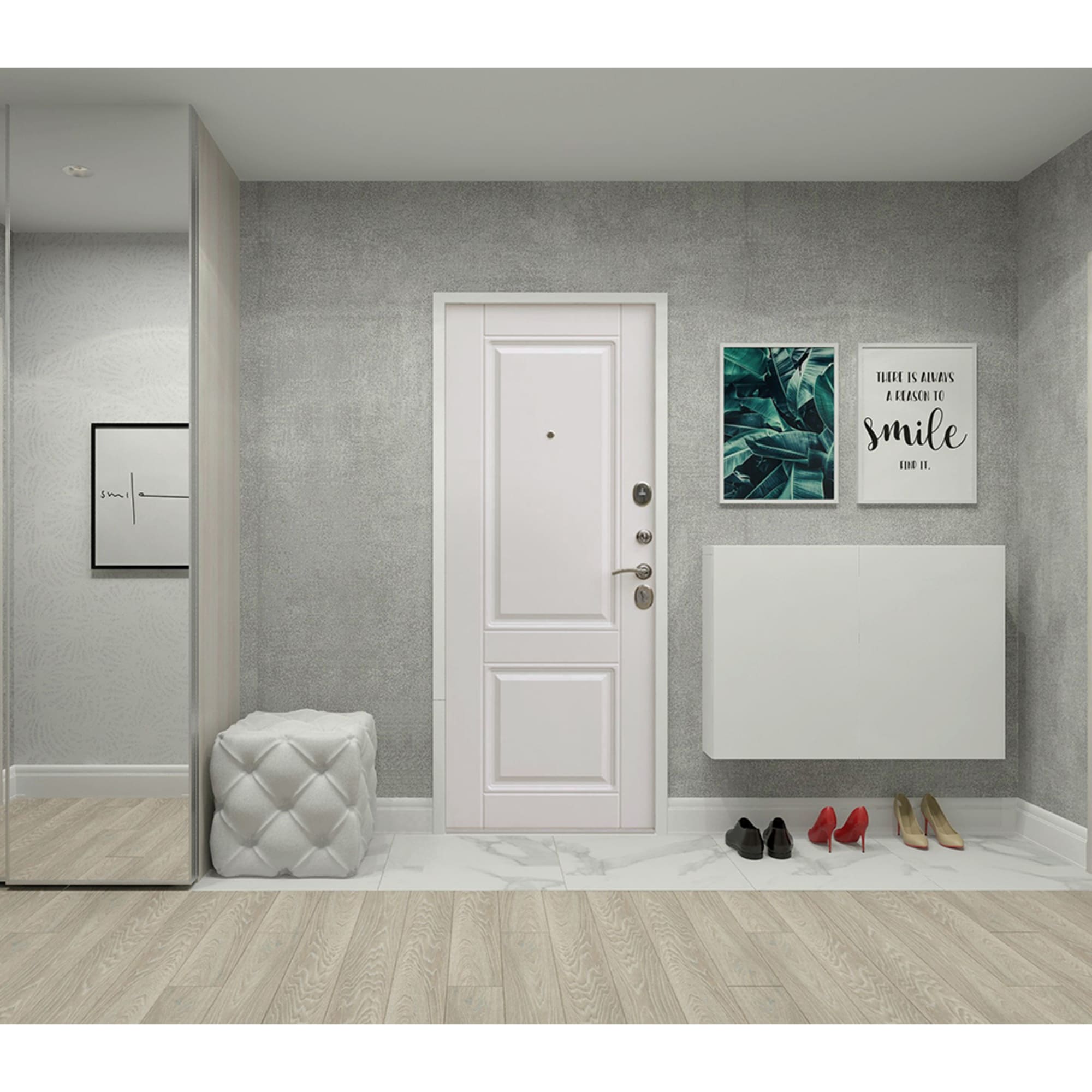 82672805 Дверь входная металлическая Танганика, 860 мм, правая Santreyd  - Вид №10