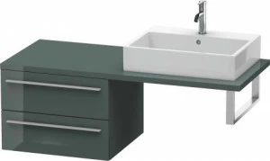 XL543803838 Шкафчик для консоли X-Large #XL5438 600 x 548 мм Доломитово-серый глянцевый лак