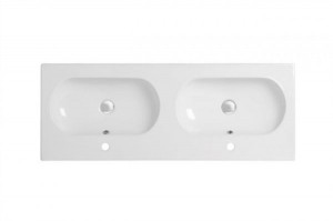 LA120 Накладная раковина на столешницу  прямоугольная Neroceramica