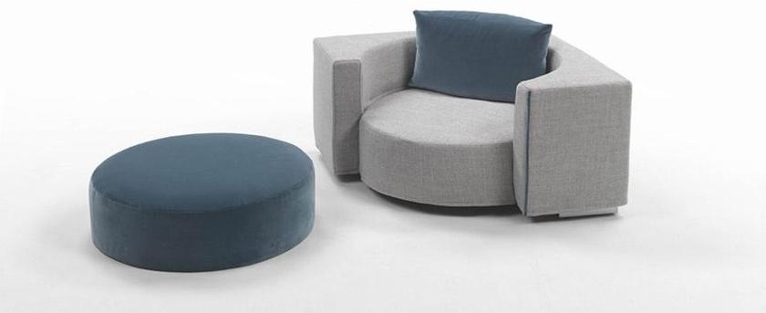 Marac Пуф / журнальный столик из ткани Hug sun-id-1466572 - Вид №3