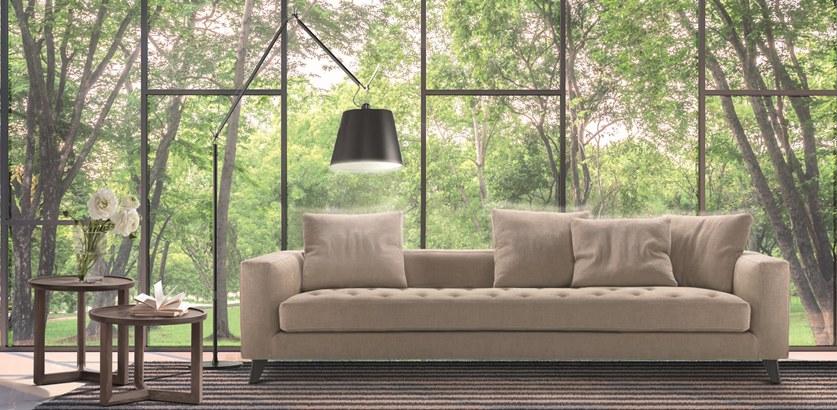 Marac 3-х местный тканевый диван со съемным чехлом Willy slim sun-id-1451714 - Вид №2