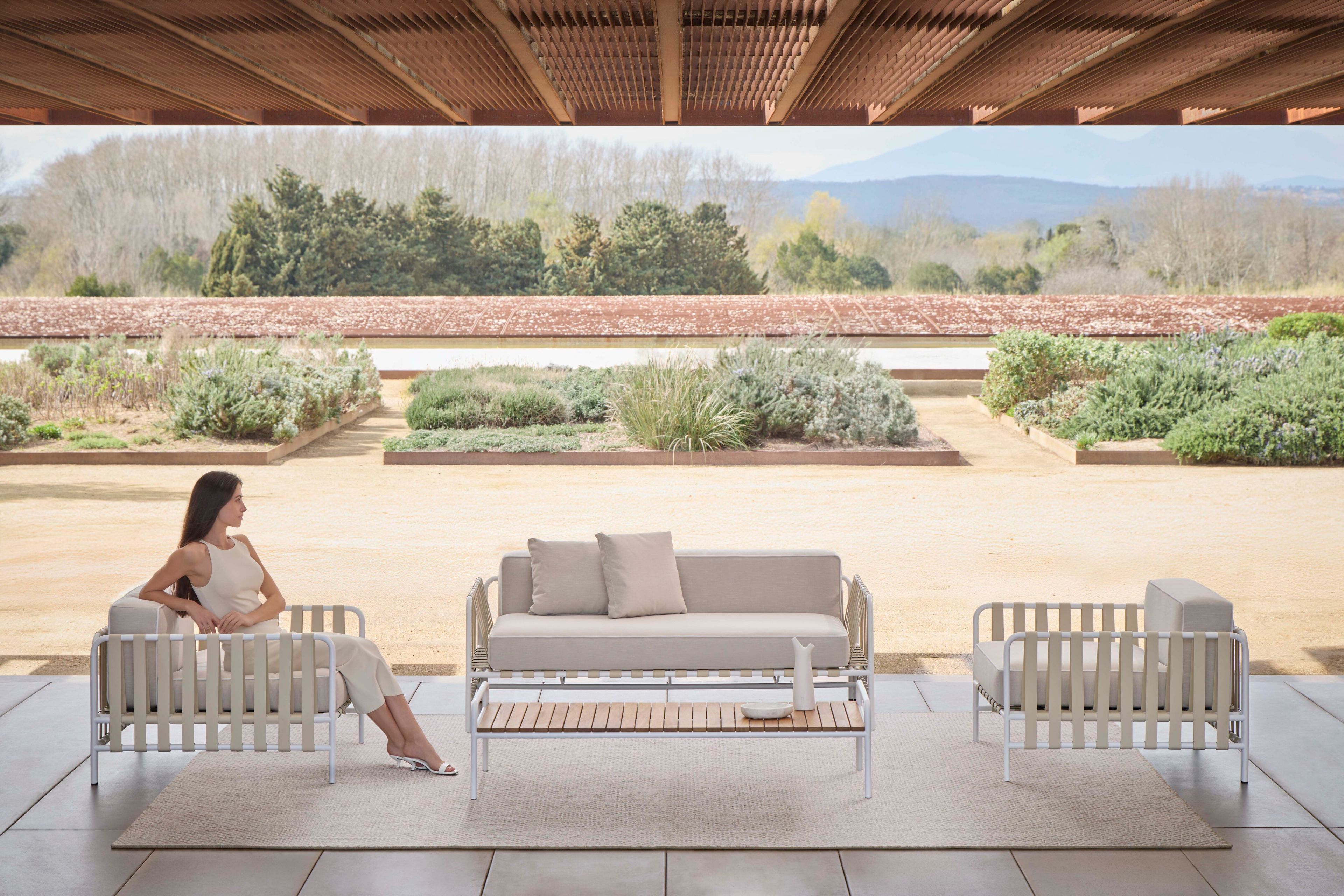 Алюминиевое садовое кресло с подлокотниками GANDIABLASCO Onsen ARCH-00106669 - Вид №10