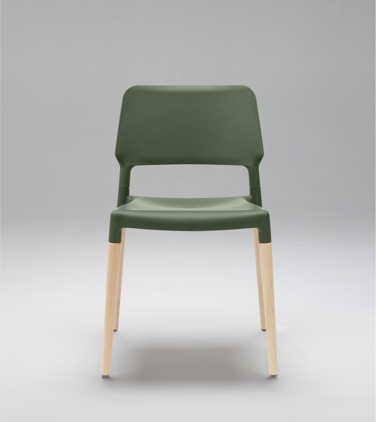 077650 Стул зеленый Santa & Cole Belloch Santreyd 