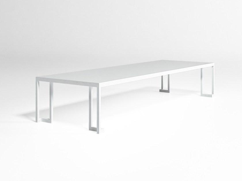 GANDIABLASCO Прямоугольный алюминиевый садовый столик Jian sun-id-1498067 - Вид №1