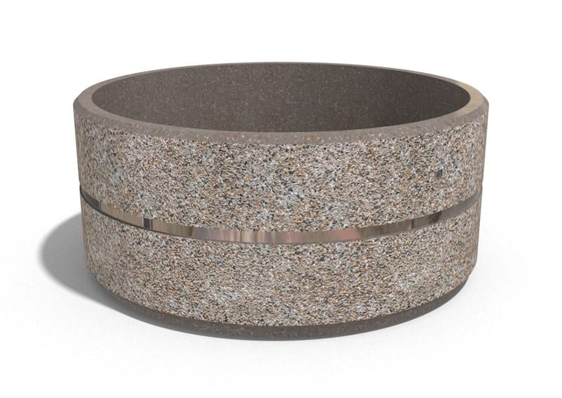 Круглый бетонный плантатор ENCHO ENCHEV - ETE 95 ARCH-00043191 - Вид №4