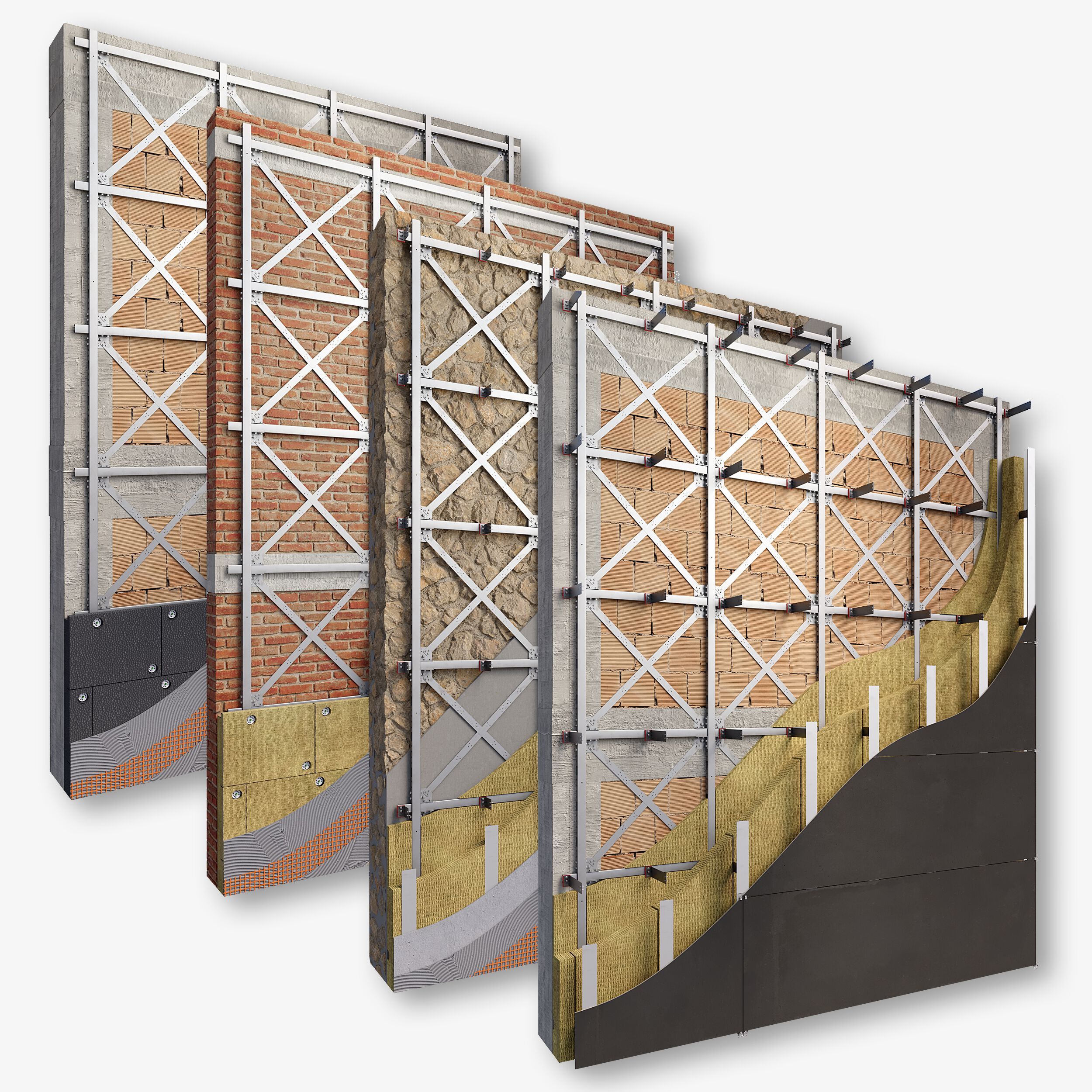 Сейсмостойкое пальто из нержавеющей стали Progetto Sisma RESISTO 5.9 TUBE ARCH-00090205 - Вид №5