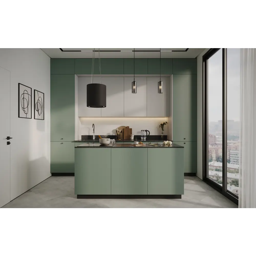 Карниз для кухни DELINIA ID София - элегантное завершение интерьера 82284716 STLM-1342502 - Вид №7