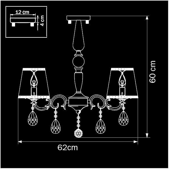 Потолочная люстра Lightstar Engenuo 779564 LIGHTSTAR ДИЗАЙНЕРСКИЕ, ENGENUO 00-3888545 Бежевый  - Вид №1