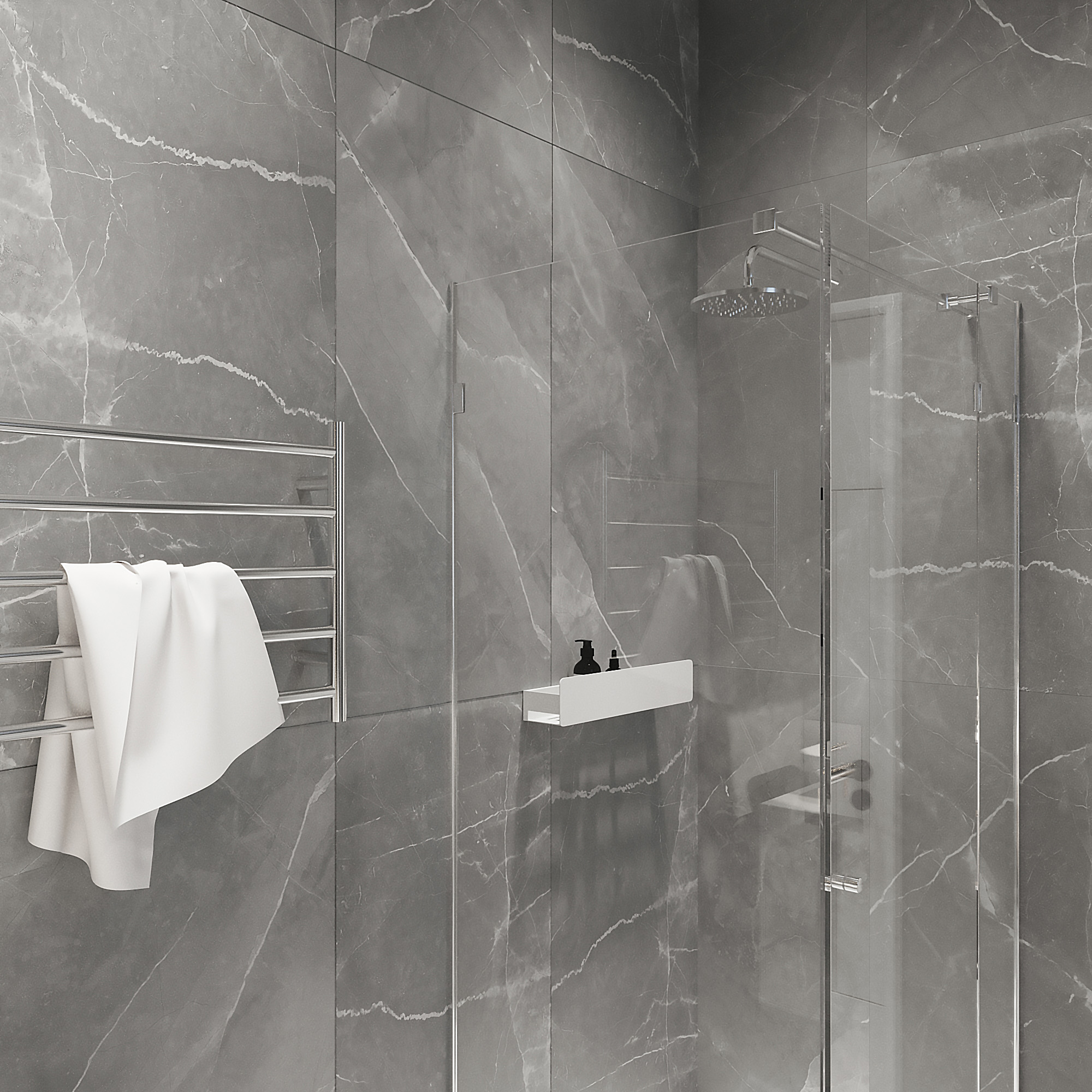 CERASA GREY: Элегантность камня в вашем интерьере RT7014-A Arcadia Ceramica