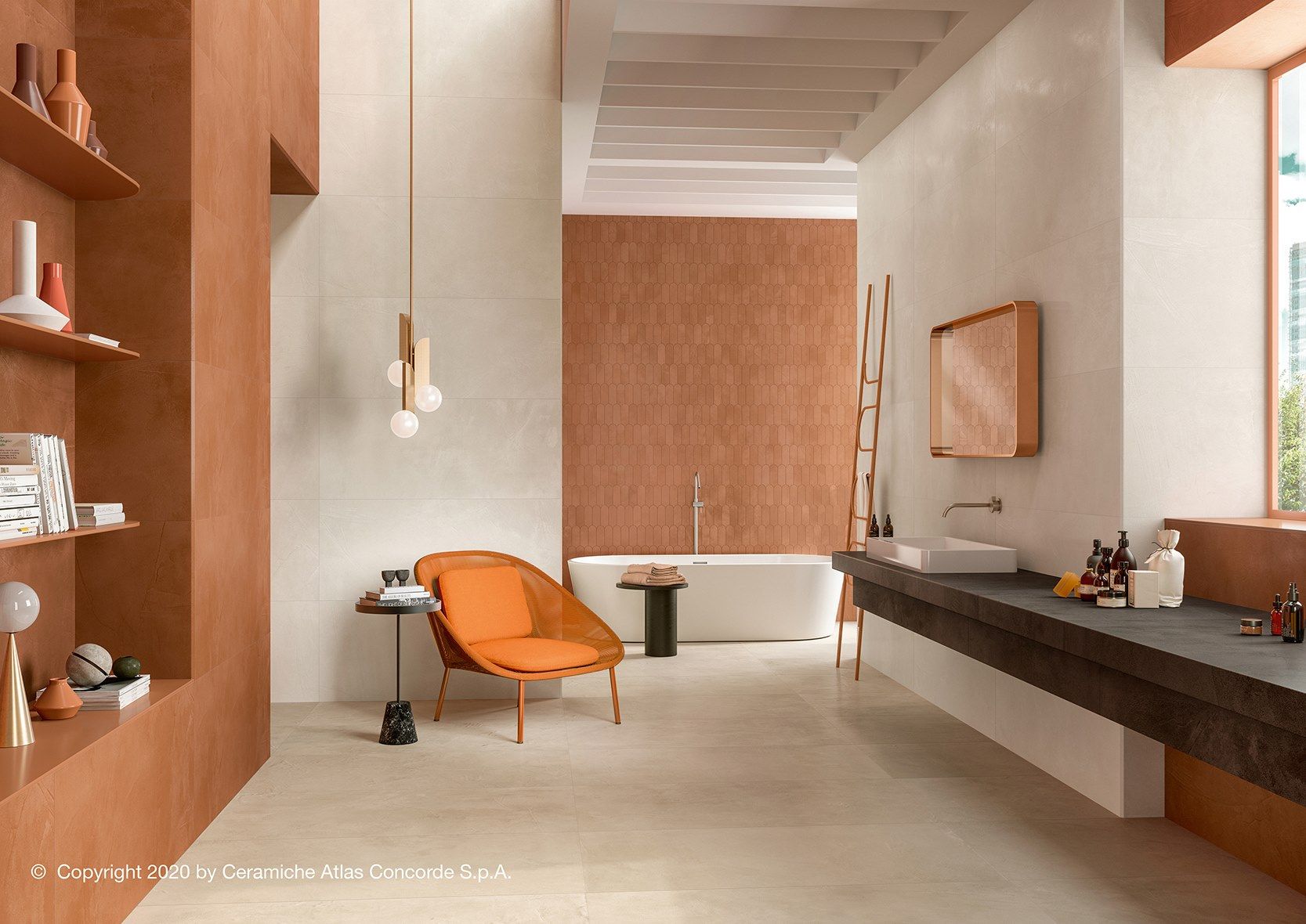 Пол из керамогранита с эффектом смолы Atlas Concorde ARCH-00028612 - Вид №13