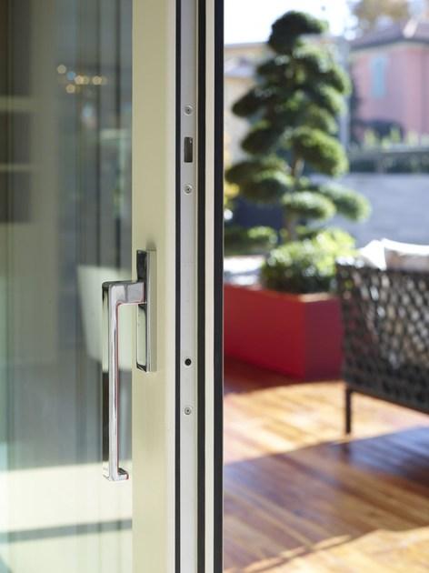 CARMINATI SERRAMENTI Копланарное французское окно из алюминия и дерева Alu 90 sun-id-1424907 - Вид №6