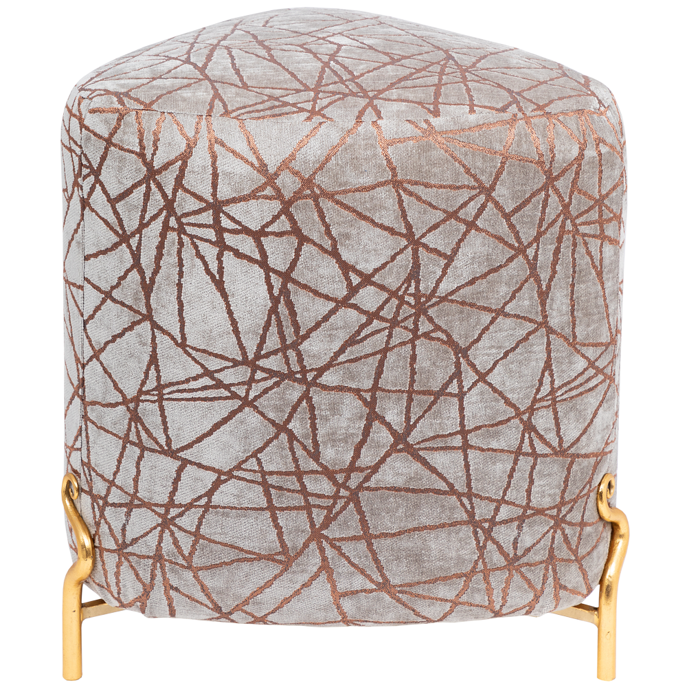 14033 Банкетка Авиньон Табак Золото BOGACHO 4627196596245