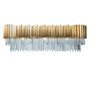 Люстра CHANTAL золото SM009 UNICO ДИЗАЙНЕРСКИЕ, ДВУХЪЯРУСНЫЕ 255285 Золото