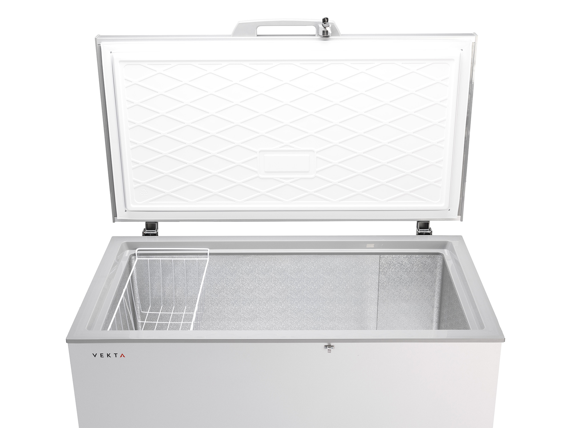 9163249 Морозильный ларь VEKTA FR-380S02 серебристый STDN-0059582 - Вид №3