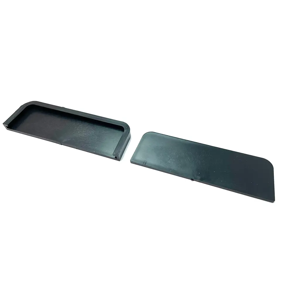 Заглушка торцевая к каналу Gidrolica 1000x115x55 мм цвет черный STLM-2119552 - Вид №2