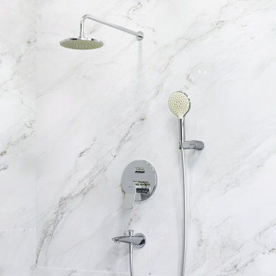 FB85A10020 набор: см-ль д/в/душа верхний душ 220 мм держатель д/верхн.душа душ.набор (ручн AM.PM X-Joy 