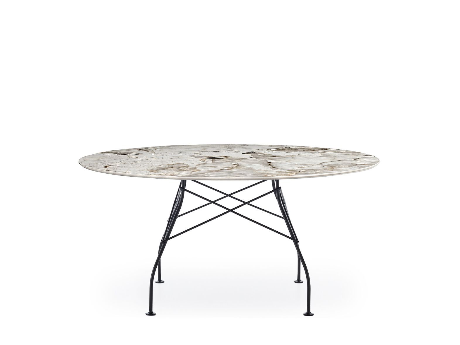 Круглый обеденный стол из керамогранита Kartell GLOSSY XXL ARCH-00076055 - Вид №25