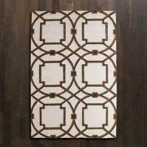 Ковер Arabesque коричневый 200х200 DOLLY CAPRETS ДИЗАЙНЕРСКИЕ 119801 Коричневый