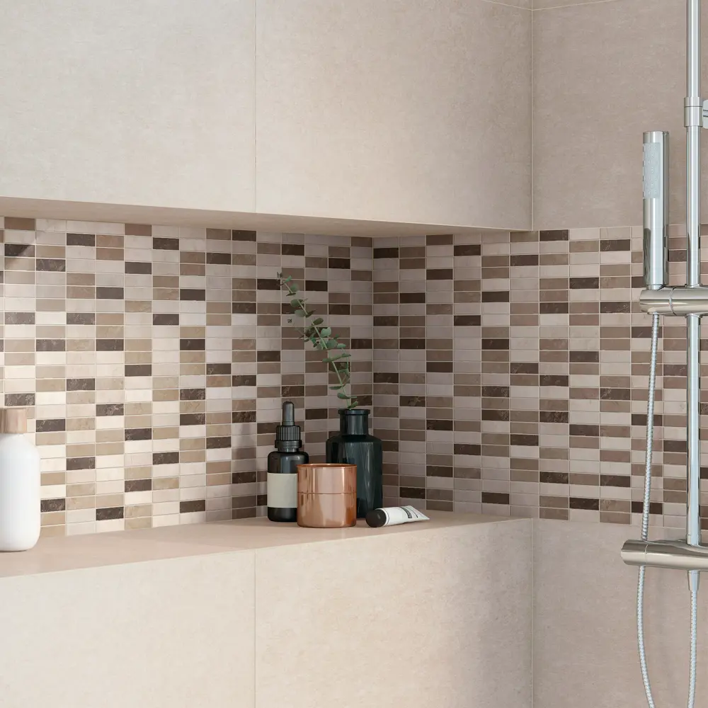 Мозаика мраморная Artens Stripes 30.5x29.8 см цвет коричневый 18731581 STLM-2158919 - Вид №8