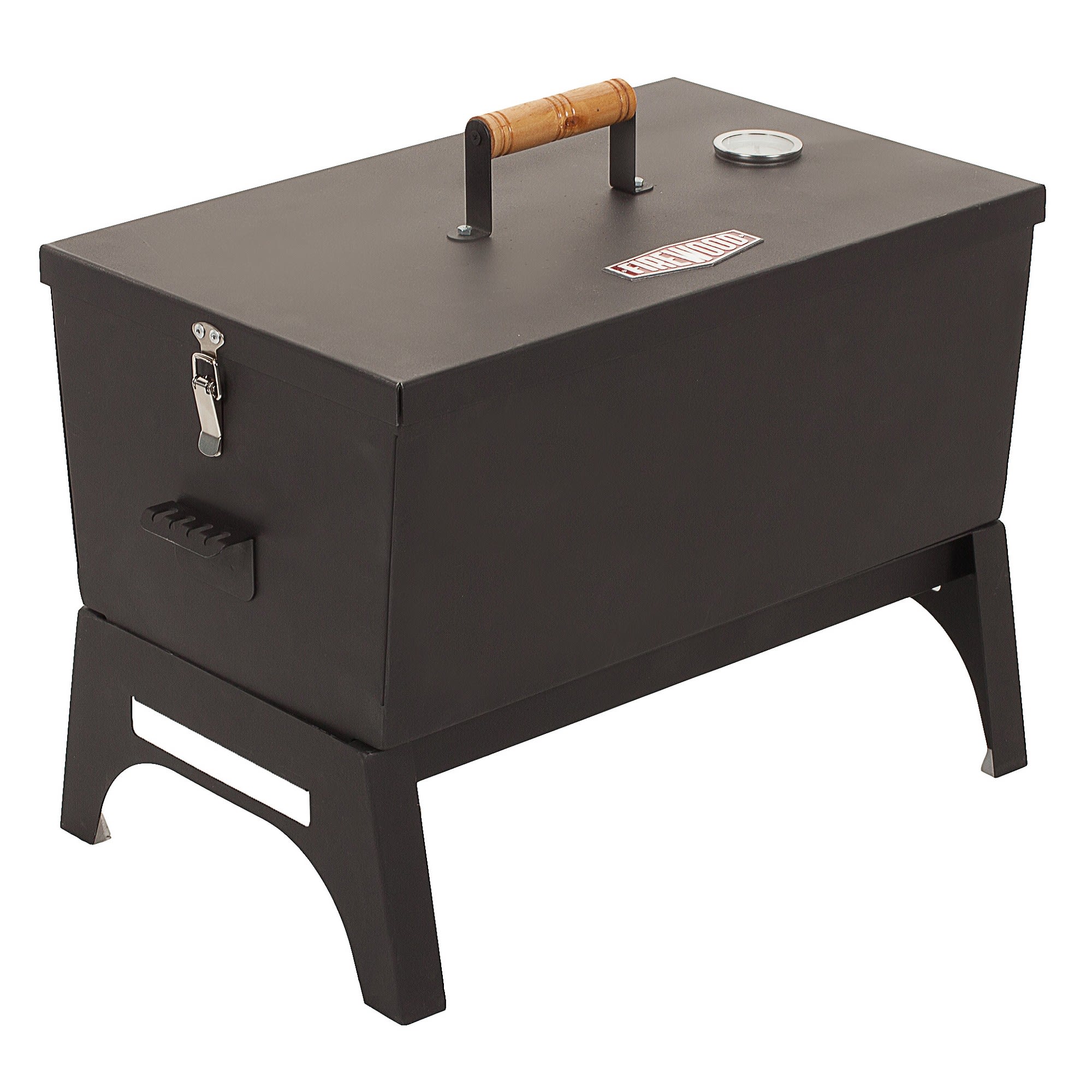 18588375 Коптильня Firewood с подставкой и датчиком температуры Santreyd 