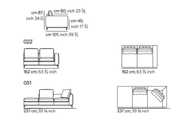 5-местный кожаный угловой диван Amura Dorsey ARCH-00059267 - Вид №3