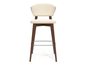 Высокий мягкий стул из бука