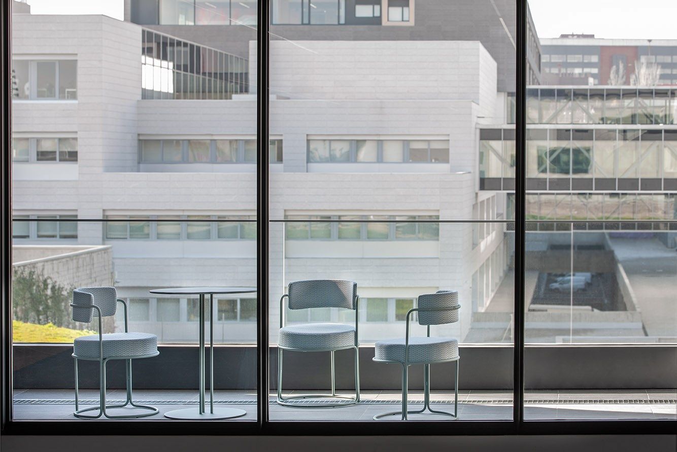 Стальной круглый садовый стол iSimar Paradiso ARCH-00098645 - Вид №11