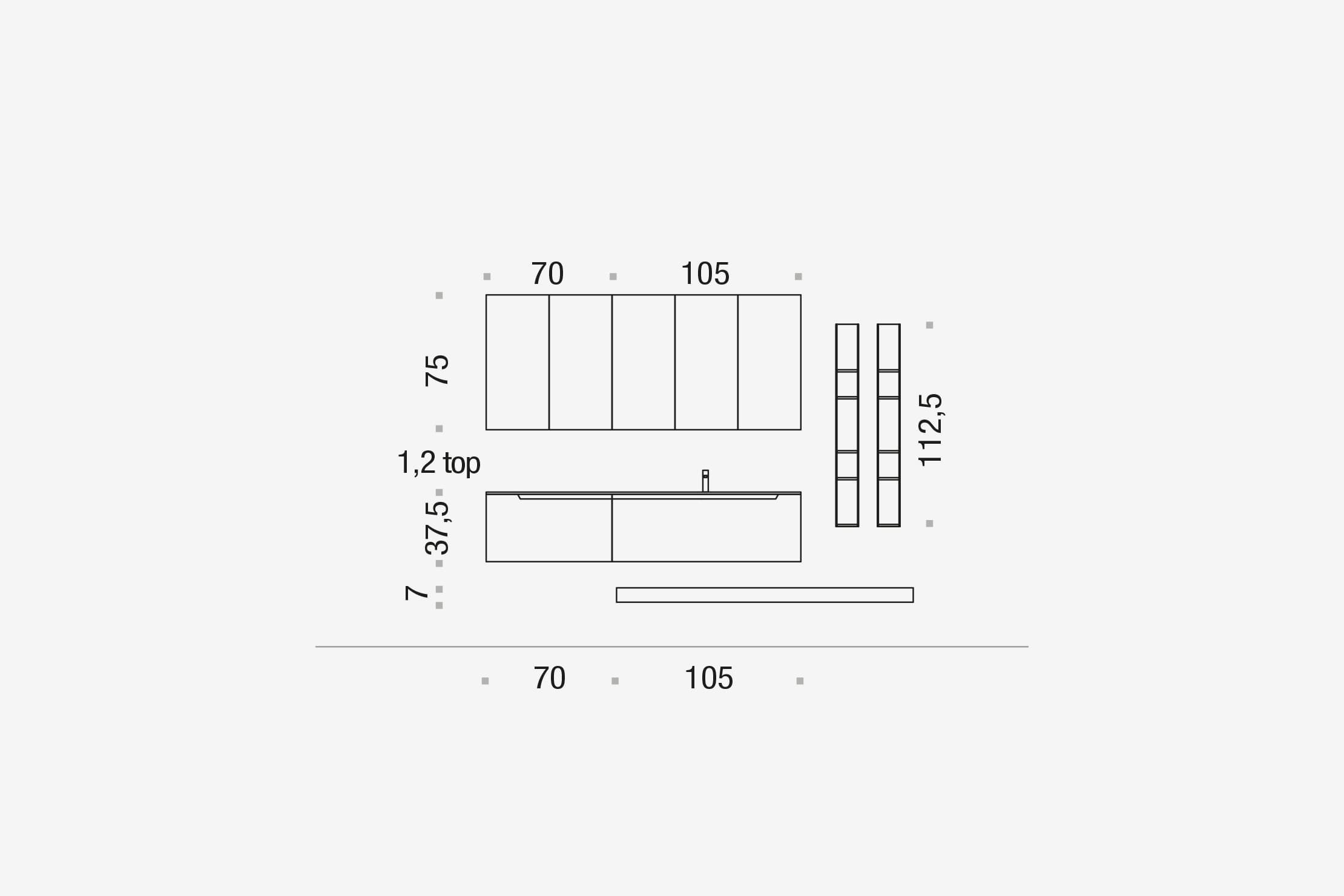 Комплект мебели 03 Arcom Gold STARC187 - Вид №2