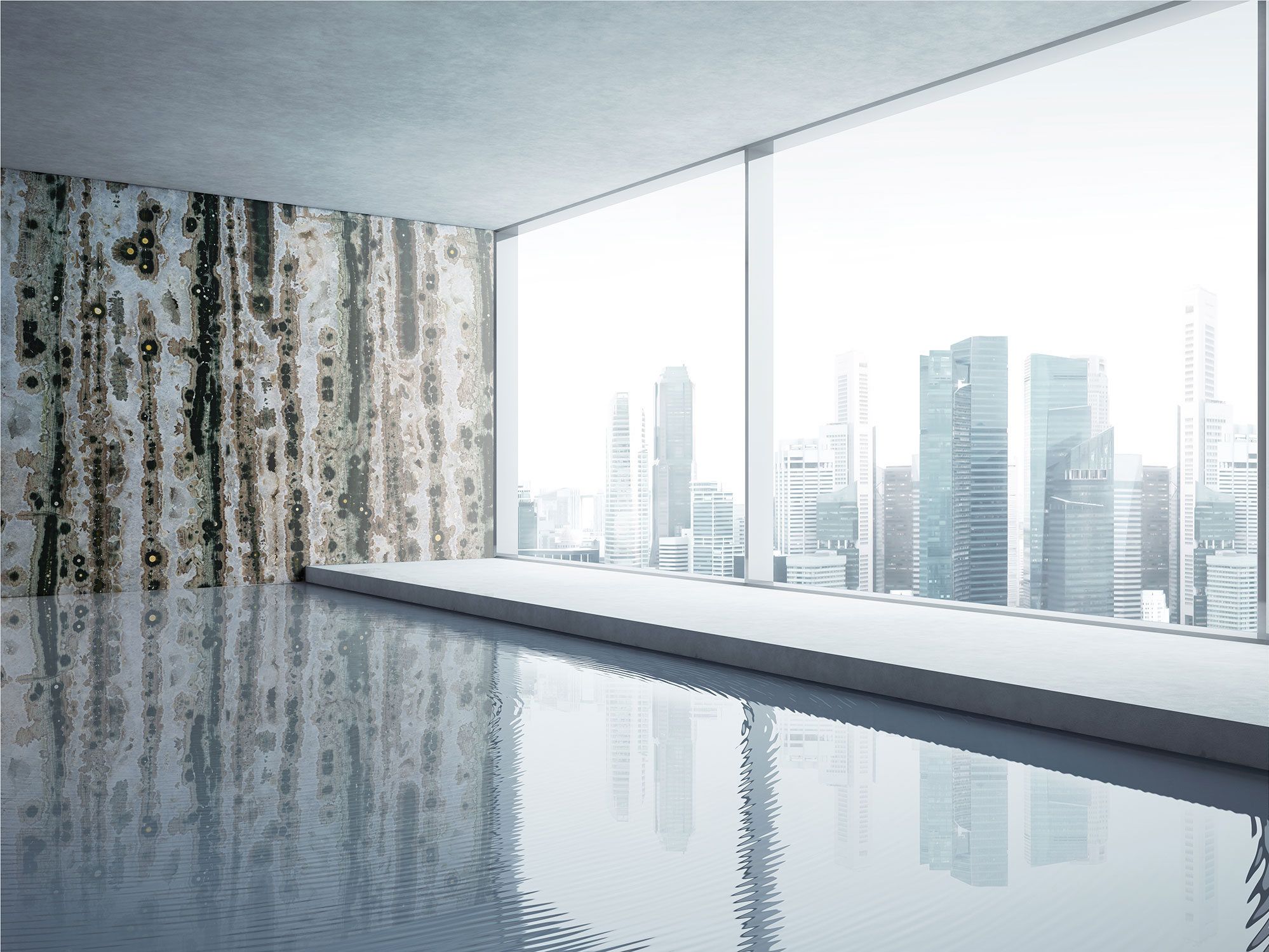 Декоративная панель из алюминия, стекла или ПММА Tecnografica драгоценные камни ARCH-00132774