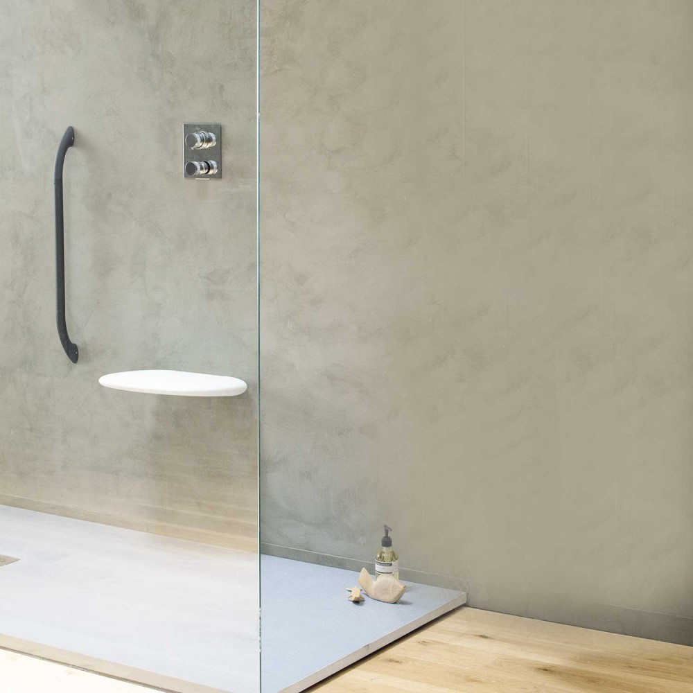 ST-RIPBCEVER Life Design Сиденье для душа ультра-плоское - Style Eclypse Style Eclipse белый  - Вид №2