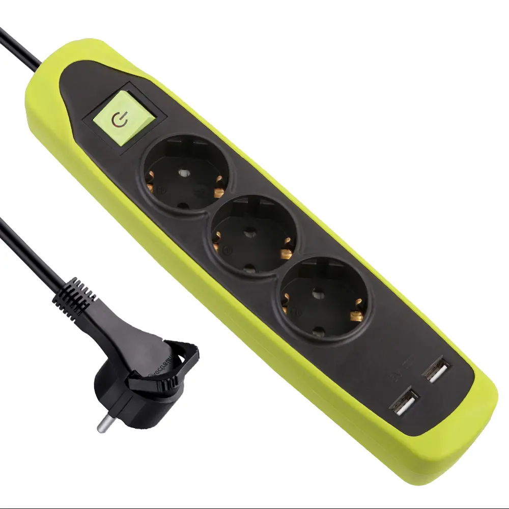 Сетевой удлинитель Electraline с USB-портами и защитой от детей 82246905 STLM-0023011