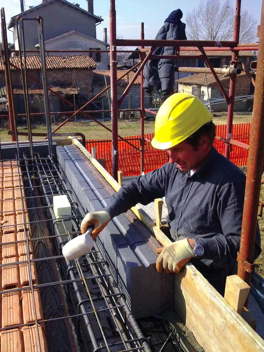 Теплоизоляционные многослойные блоки для несущей и буферной кладки A.N.P.E.L Lecablocco C. A. M ARCH-00093455 - Вид №6